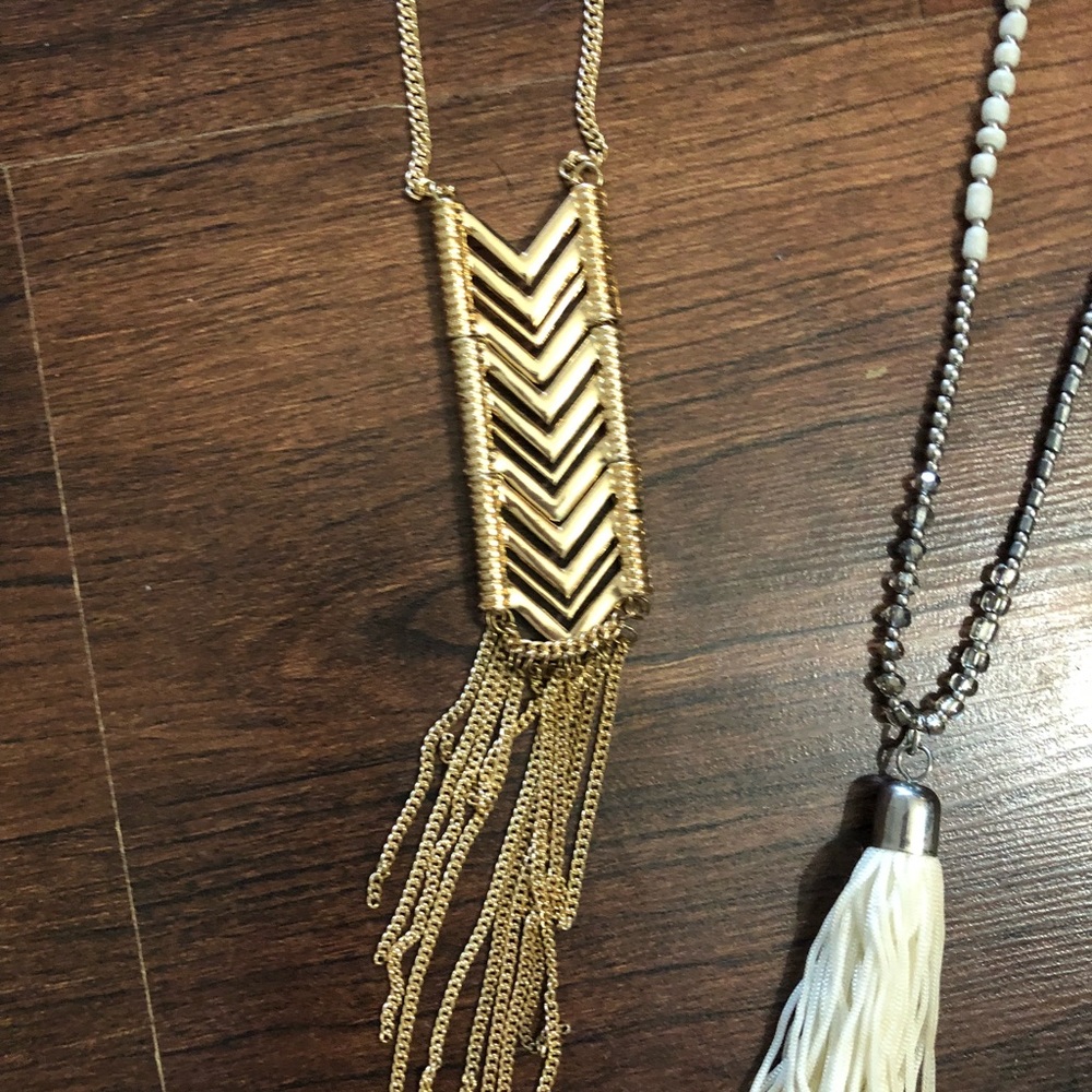 Long statement necklace bundle ✨✨ - Picture 2 of 4